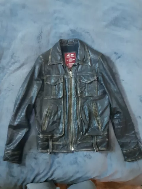 Veste cuir homme jack jones cheap