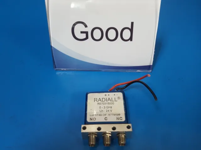 Radiall_R570315000: RF COAXIAL SWITCH 3GHz / 24V (17)