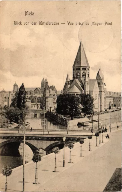 CPA AK METZ View from the Mittelbrucke (393229)