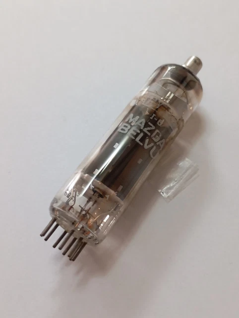 1 VALVE DE TUBE À VIDE ÉLECTRONIQUE 6E8 / tube vintage