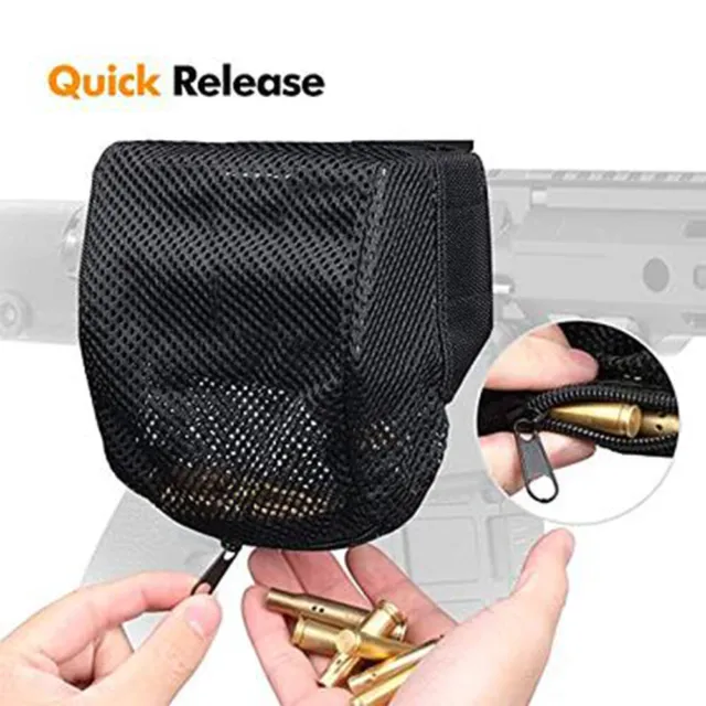 Quick Mount Release Shell Catcher Brass Catcher with Detachable Picatinny  Heat