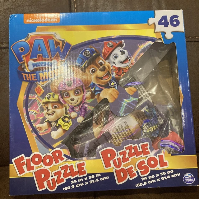 NICKELODEON PAW PATROL the Movie 46 Piece Giant Floor Puzzle For Kids