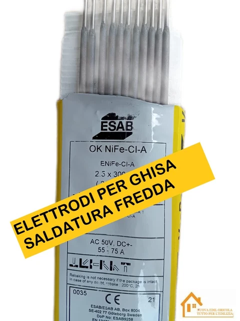 Elettrodi Di Saldatura Acciaio Inox 1.4316 (308L) VA V2A INOX NIRO - Foto 9