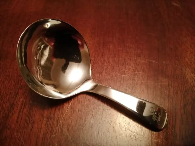 Lovely Georgian Old English Silver Caddy Spoon, London 1805 By Elizabeth Morley