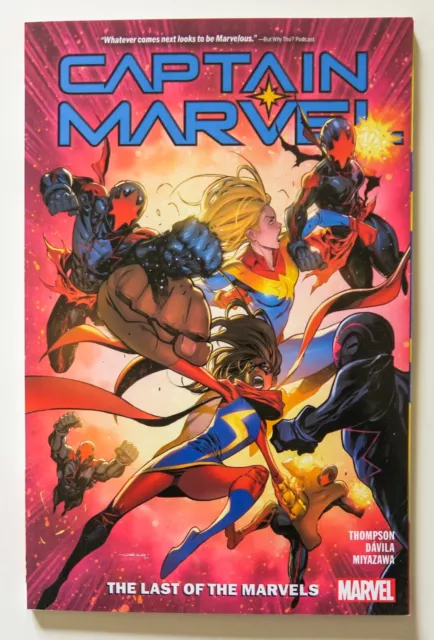 Captain Marvel Vol. 7 The Last of the Marvels Marvel Graphic Novel Comic Book