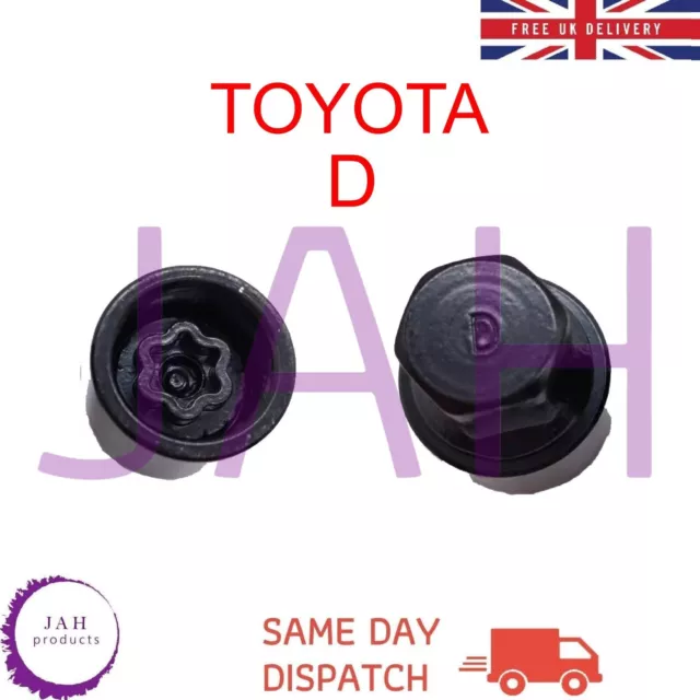 Master Locking Wheel Security Nut Key Bolt Socket Remover Letter D For Toyota