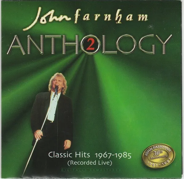 John Farnham – Anthology 2 Classic Hits 1967-1985 (Recorded Live) CD