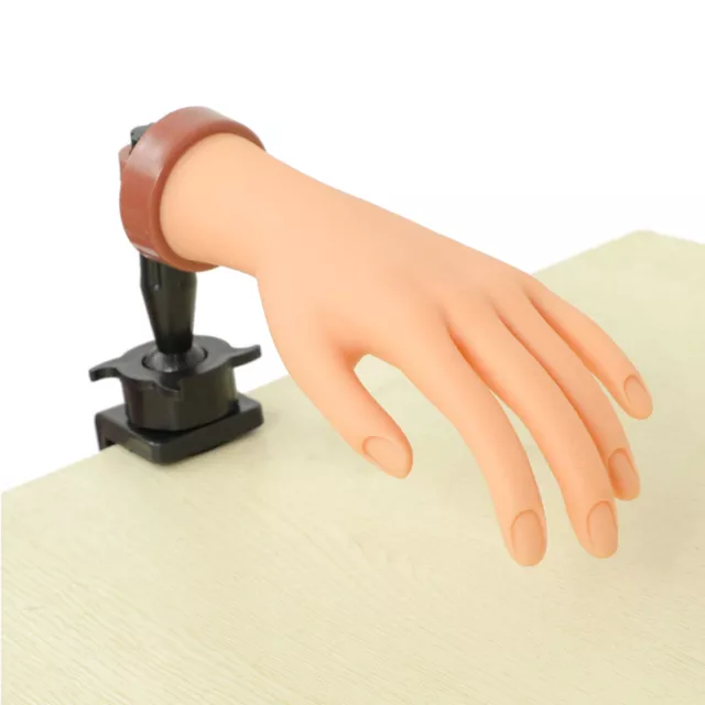Practice Hand For Acrylic Nails, Fake Hand For Nails Practice, Flexible  Bendable Mannequin Hand, Fake Hand Manicure Practice Tool(without Practice  Nai