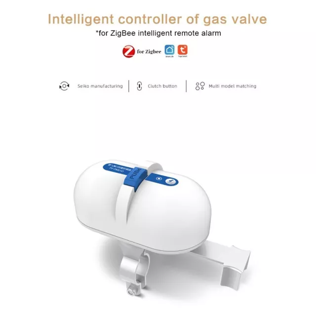 Contrôleur de vanne d'eau à gaz intelligente compatible TUYA avec WiFi et pour