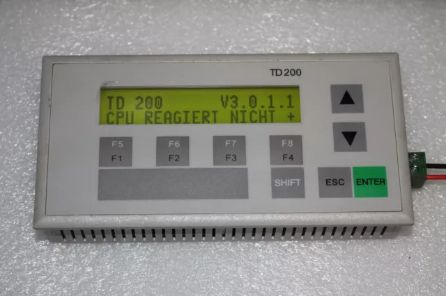 Siemens Simatic HMI S7 TD200  6ES7272-0AA30-0YA0 272-0AA30-0YA0 Operator Panel