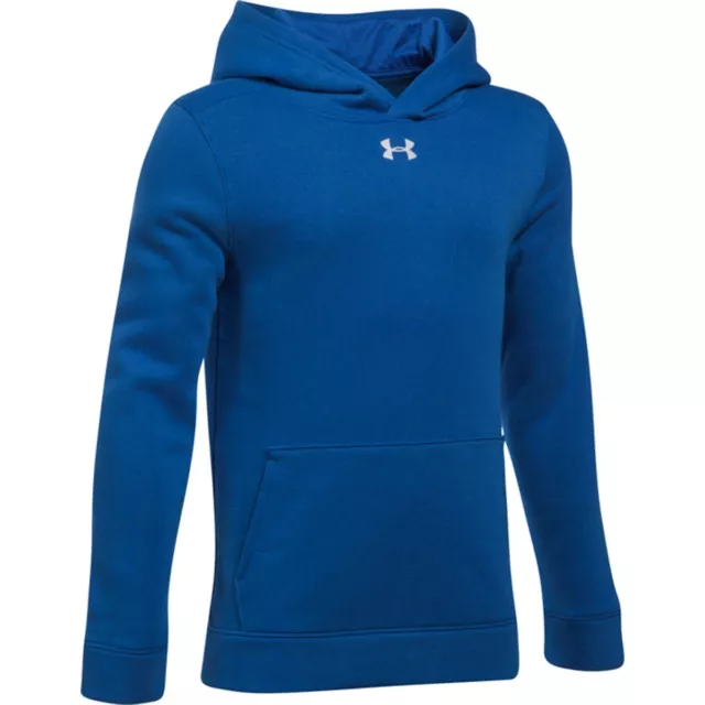 Sudadera con capucha Under Armour Hustle Fleece Team Youth 1300129 - Royal - S