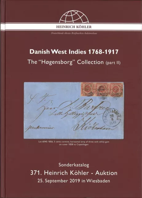 Asta online Heinrich Köhler 371 (2019): Indie occidentali danesi 1768-1917