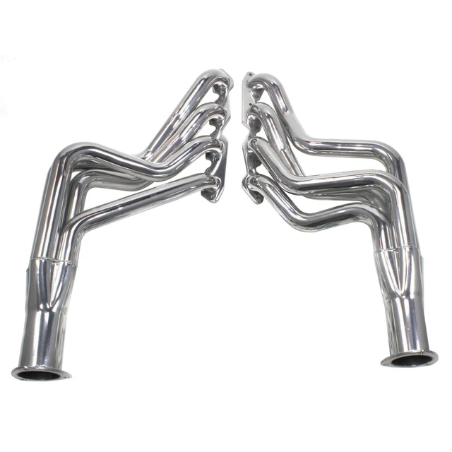 Patriot Full-Length Headers Silver Ceramic Coated 2" Primaries H8026-1