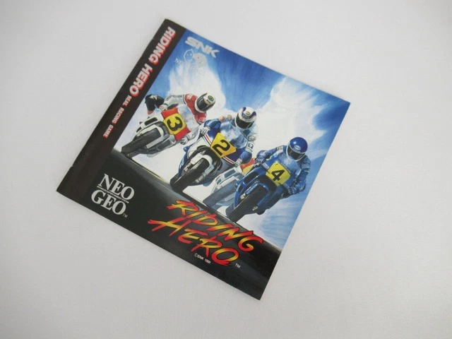 Neo Geo AES Riding Hero - Japon, Original Complet, Testé, Bon état