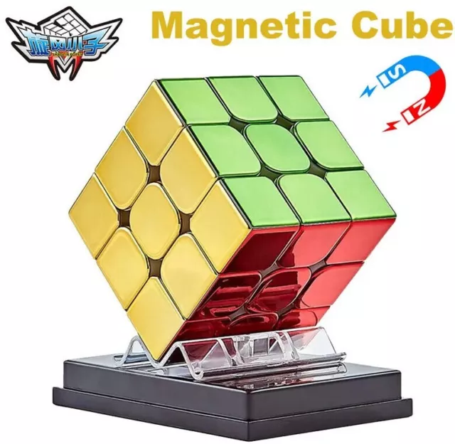 Cyclone-Boys 3x3, Magnetic Cube Metallic Shiny Mirror Reflective 2x2 3x3 4x4