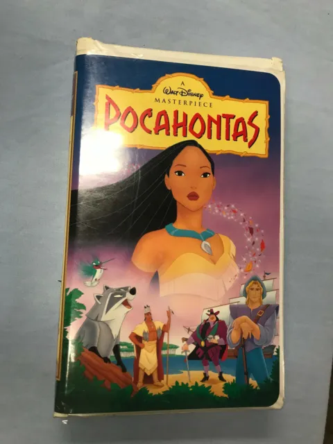 Pocahontas (VHS, 1996) Walt Disney Masterpiece Collection Clamshell
