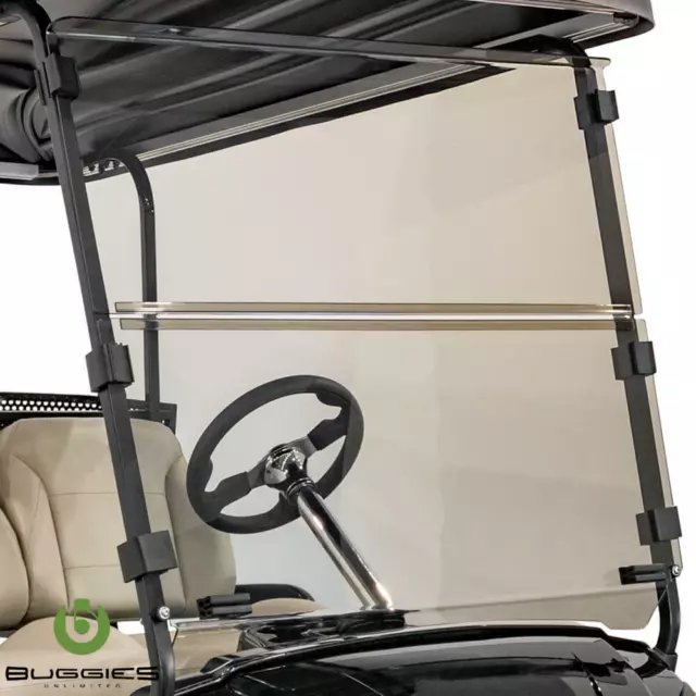 Buggies Unlimited Yamaha G29 Drive (07-16) Clear Folding Windshield - US Made