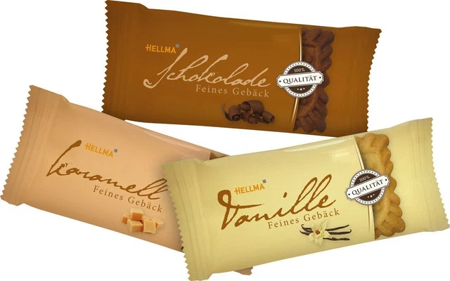 Hellma Fin Pâtisserie 3er Mélange Chocolat Caramel Vanille