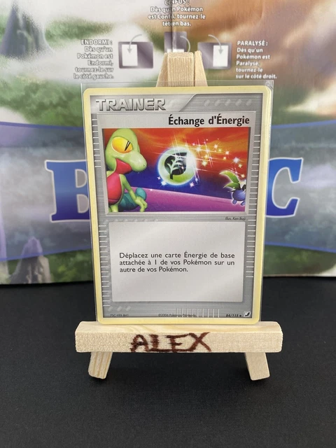 Carte Pokemon Échange D’énergie 84/115 / Bloc EX Forces Cachées / Bon État FR