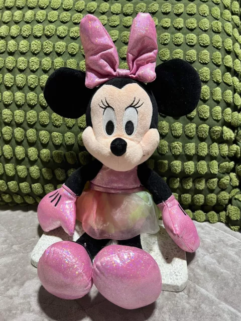 Ty Sparkle Minnie Mouse rosa Plüsch Ballerina Tutu 15""