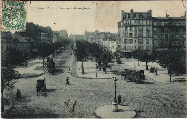 CPA PARIS 15e - Boulevard de Vaugirard (156649)