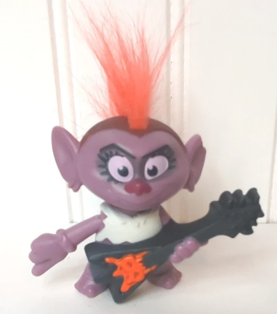 McDonald's Happy Meal Toy Trolls World Tour #6 Queen Barb with Guitar Figure