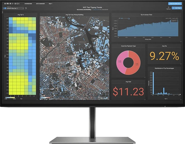 HP Z24f G3 24" Full HD Monitor - IPS, 60Hz, 5ms, HDMI, DP