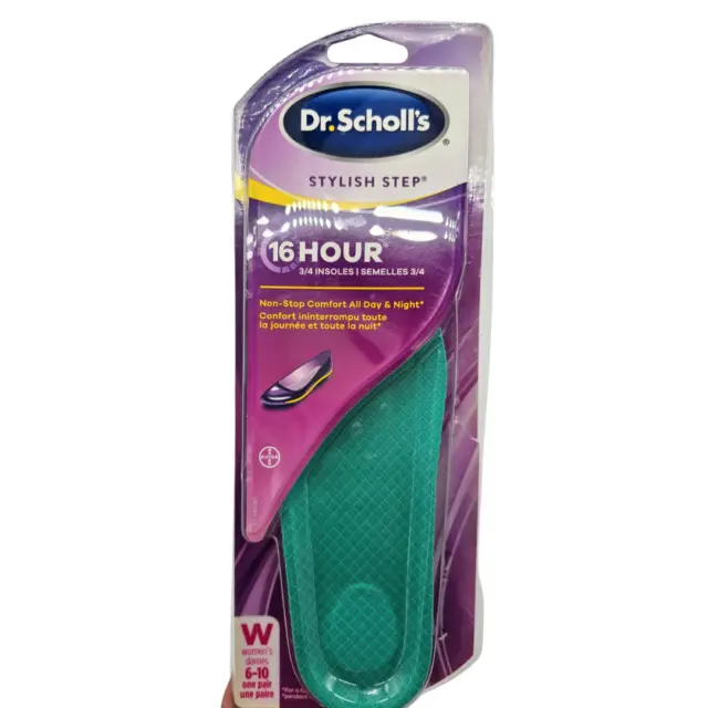 Dr. School's Stylish Step 16 Hour 3/4 Insoles