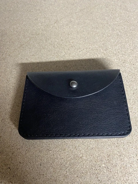 Universal Thread Black Leather Wallet New Coin Purse/Wallet