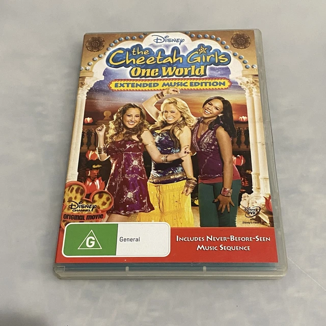 THE CHEETAH GIRLS - One World (DVD, 2008) Extended Music Edition, VGC