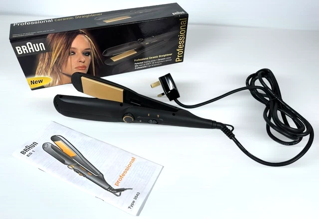Braun professional ceramic hair straightener clearance
