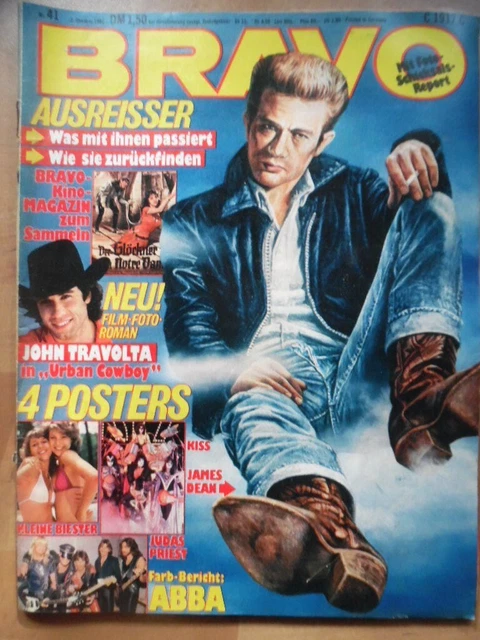 BRAVO 41- 1980 James Dean Judas Priest ABBA Nena SAXON Secret Service Sayer KISS