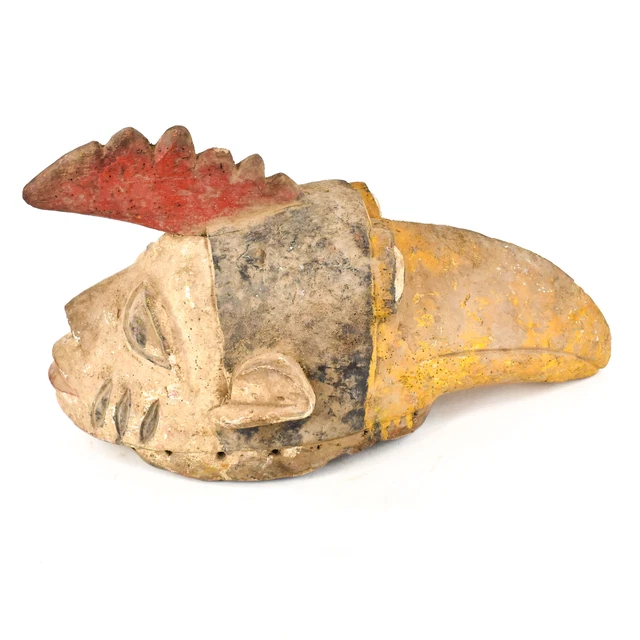 Yoruba Gelede Mask with Bird Face Nigeria 5