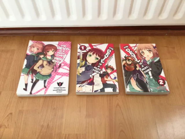 The Devil Is A Part-Timer! Manga Bundle Volumes 1 and 2, High School Vol. 1