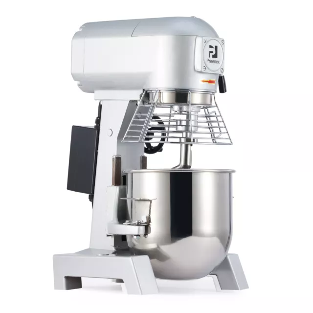 Commercial Dough Mixer Stand Planetary Food Bread Cake Hook Beater Whip 600W 10L