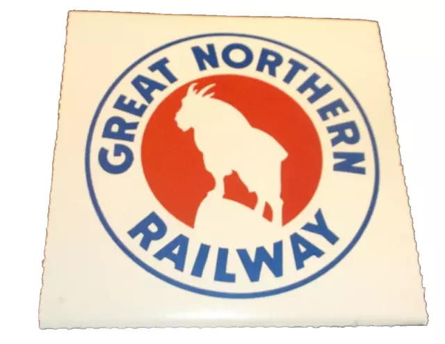 Great Northern Railway Unused Large Luggage Sticker