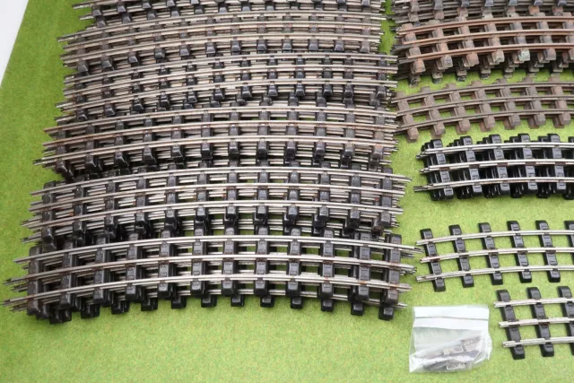 Märklin Spur 0 KONVOLUT 81 Gleise Mittelleiter Modellgleise Schienen Modellgleis 3