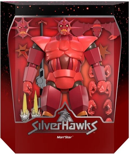 WB   Super7 - SilverHawks - ULTIMATES! Wave 1 - Armored Mon*Star Figure
