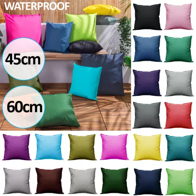 Indoor Outdoor Waterproof Garden Sofa Decor Furniture UK Pad Cushion With Covers