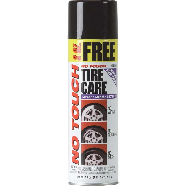 No Touch 18 Oz. Aerosol Spray Tire Cleaner NTBP15-6 NO TOUCH NTBP15-6 18 Oz.