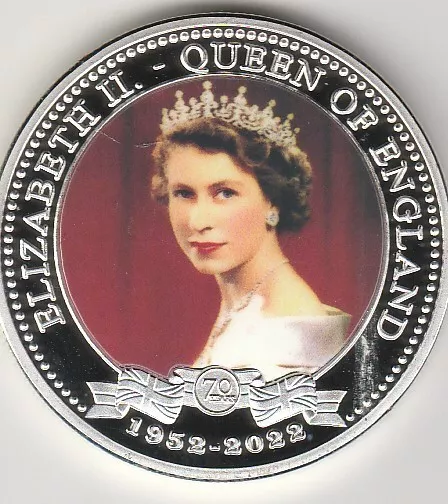 ***Medaille***Königin-Queen Elizabeth Ii.-Windsor-Platinum-Jubilee-2022-London