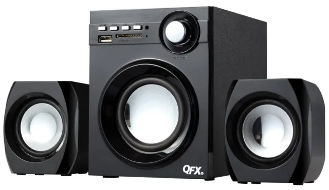 Qfx Bt-203 2.1 Channel Nfc Bluetooth Speaker System