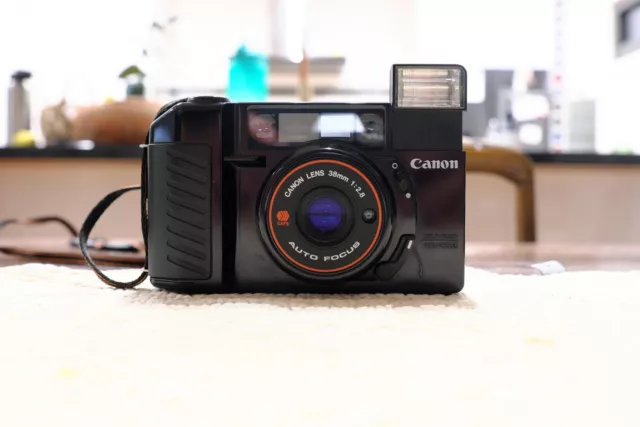 Canon AF35M II vintage compact film camera retro