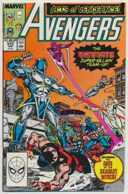 The Avengers #313 Comic Book - Marvel Comics!