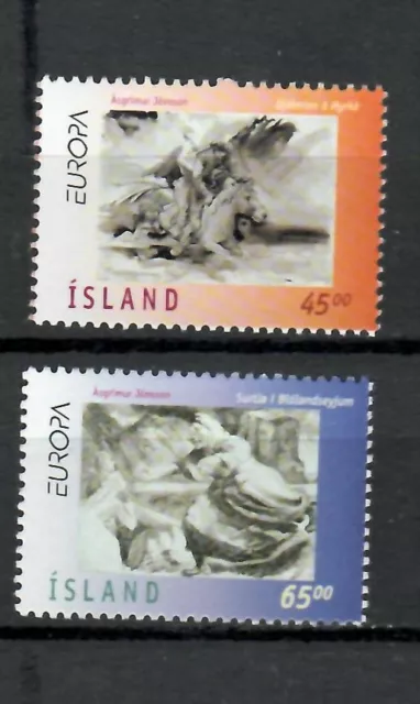 s33952 ISLAND ICELAND ISLANDA MNH 1997 Europa legends 2v