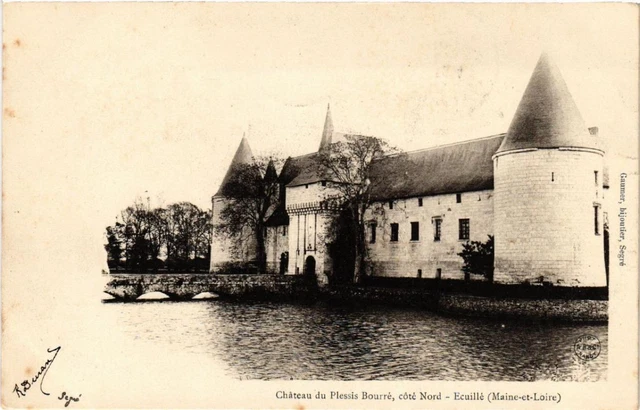 CPA AK ECUILLE Chateau du PLESSIS-BOURRE North Side (606578)