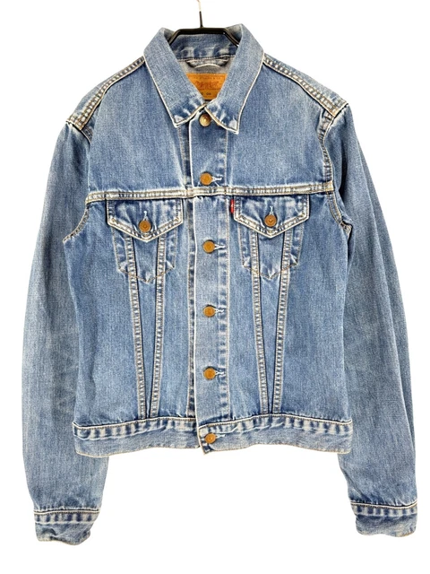 Veste En Jean Levi's Vintage Bleue Pour Femme - Taille S - Style Western - Occasion Très Bon état