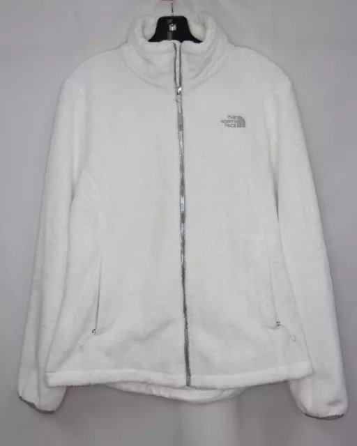 The North Face Women's Osito Full Zip Jacket, TNF White (Past Season), M - USED