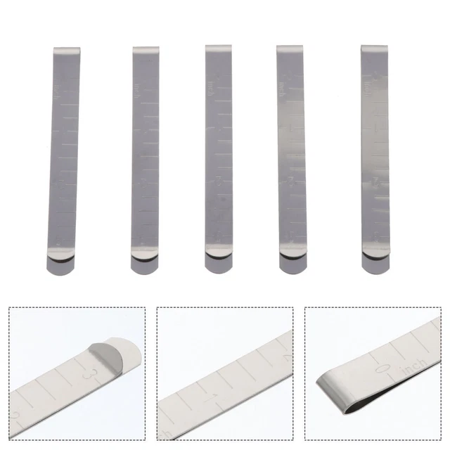 20 Pcs Quilting Clamp Ruler Crimping Clip Sewing Rulers Hemming