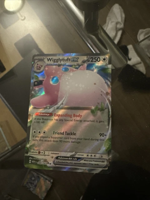 Pokémon TCG Wigglytuff ex Scarlet & Violet - 151 040/165 Holo Double Rare #2